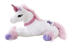 Pluche Liggende Eenhoorn 35cm