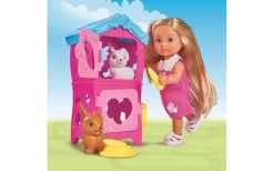 Evi Met Konijnenhok 12cm