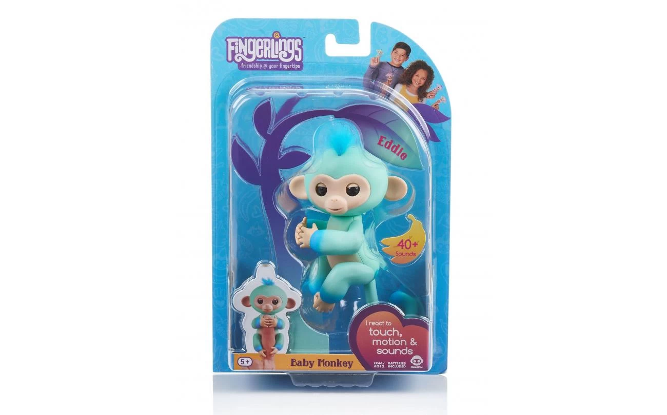 Fingerlings Eddie Groen Baby Aapje 1 Fingerlings Eddie Groen Baby Aapje