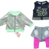 Zapf Creation City Outfit Met Glitterjas Voor Baby Born