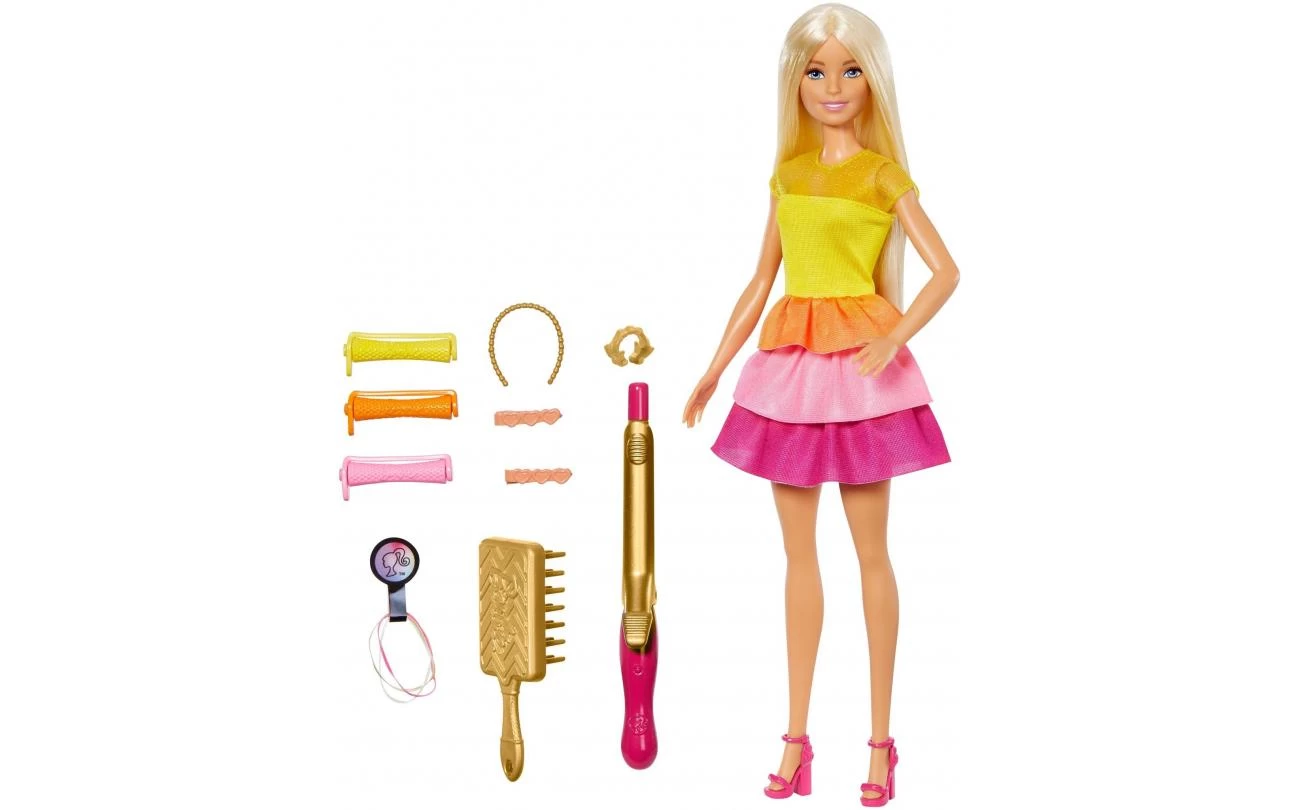 Barbie Ultieme Krullen Speelset Met Pop 2 Barbie Ultieme Krullen Speelset Met Pop - Afbeelding 2