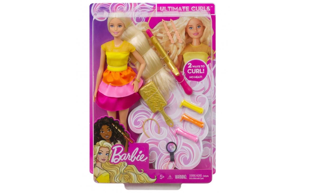 Barbie Ultieme Krullen Speelset Met Pop 1 Barbie Ultieme Krullen Speelset Met Pop