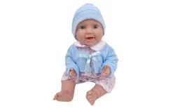 Pretty Baby Pop 42cm Lachend Gezichtje Blauw
