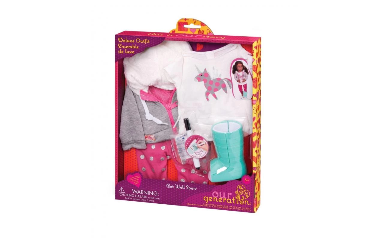 Our Generation Deluxe Outfit Get Well Soon 1 Our Generation Deluxe Outfit Get Well Soon