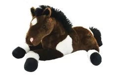 Pluche Liggend Paard 45cm