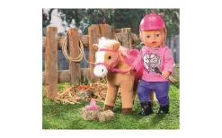 Zapf Creation BABY Born Pony Farm Paardrij Set Ruiteroufit -Stijlvolle Speelgoed Winkel 01556339 003.7f58ed63