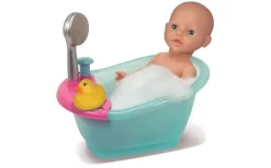 New Born Baby Poppenbad Met Douche 32cm