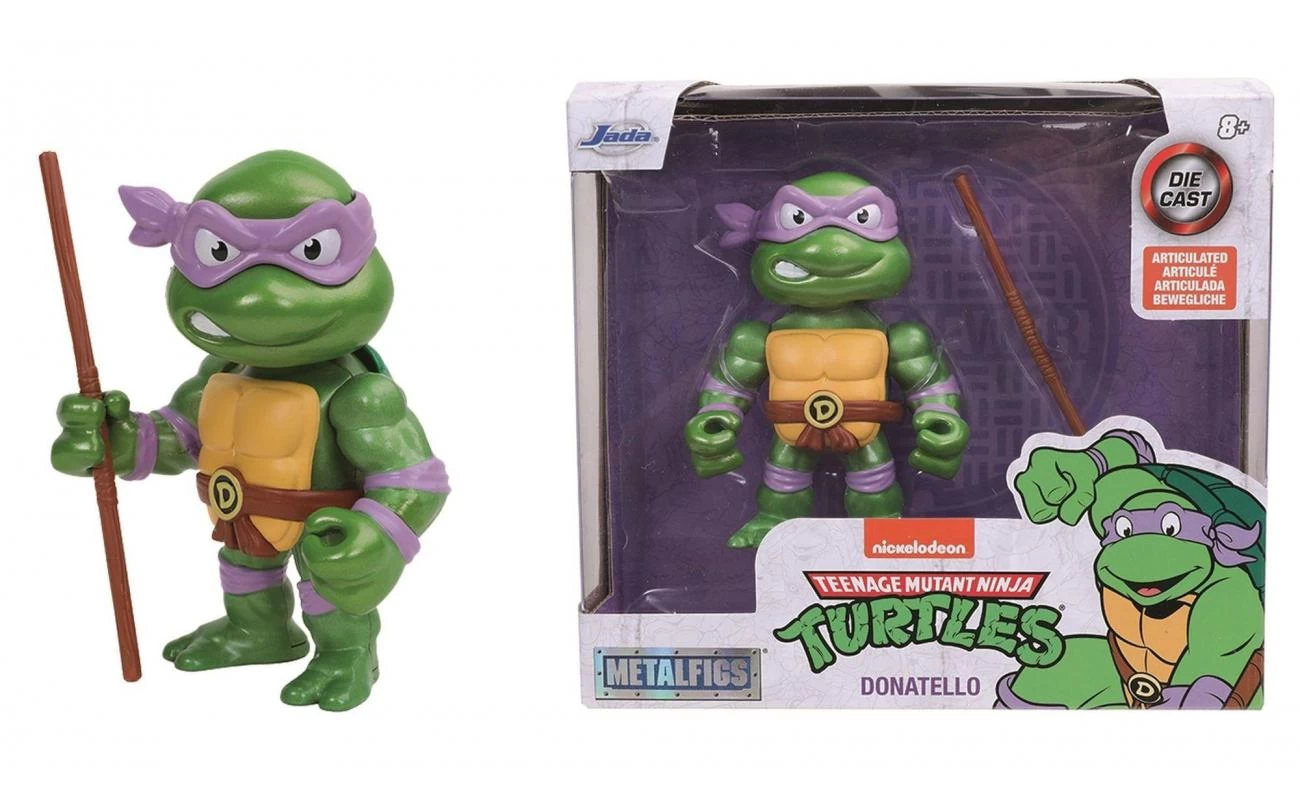 Teenage Mutant Ninja Turtles Donatello Figuur 10cm 1 Teenage Mutant Ninja Turtles Donatello Figuur 10cm
