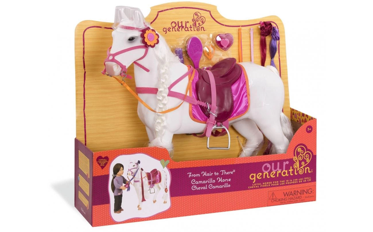Our Generation Camarillo Paard Wit 51cm 1 Our Generation Camarillo Paard Wit 51cm