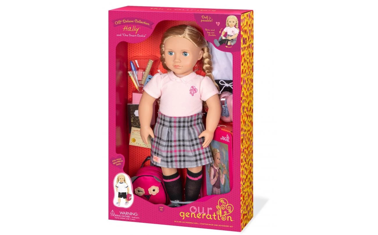 Our Generation Schoolmeisje Hally 46cm 1 Our Generation Schoolmeisje Hally 46cm