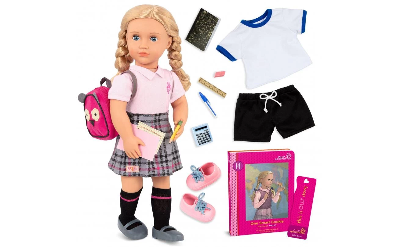 Our Generation Schoolmeisje Hally 46cm 2 Our Generation Schoolmeisje Hally 46cm - Afbeelding 2