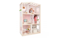 Our Generation Gemeubeld Houten Poppenhuis - 3 Verdiepingen -Stijlvolle Speelgoed Winkel 01580532 003.9ce8fcac