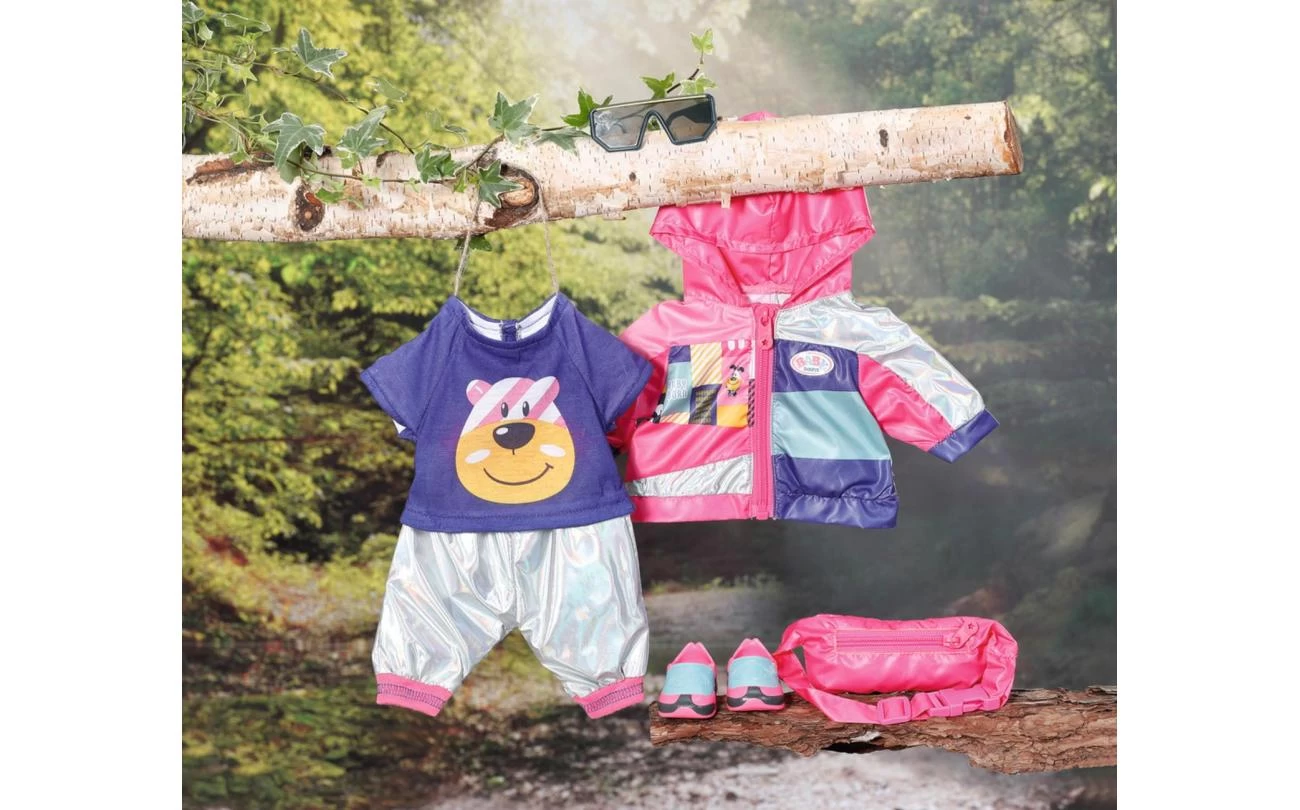 Zapf Creation BABY Born Deluxe Fietseroutfit 43cm 7 Zapf Creation BABY Born Deluxe Fietseroutfit 43cm - Afbeelding 7