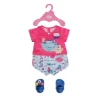 Zapf Creation BABY Born Pyjama Met Schoentjes 43cm