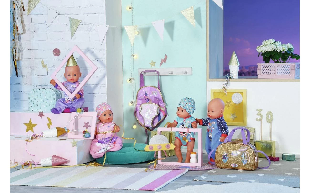 Zapf Creation BABY Born Happy Birthday Luiertas 4 Zapf Creation BABY Born Happy Birthday Luiertas - Afbeelding 4