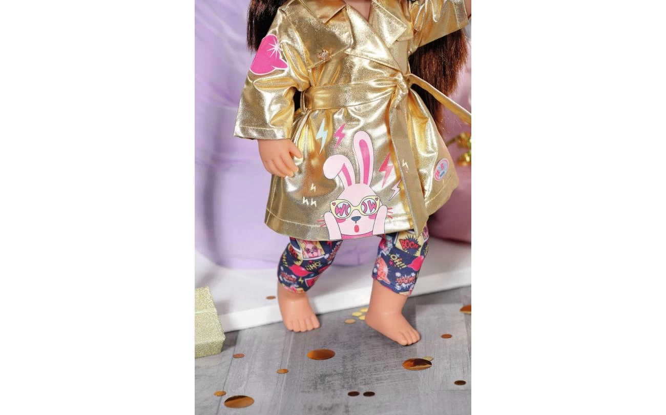 Zapf Creation BABY Born Happy Birthday Jas Outfit 43cm 4 Zapf Creation BABY Born Happy Birthday Jas Outfit 43cm - Afbeelding 4