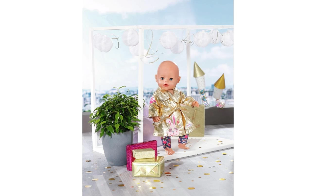 Zapf Creation BABY Born Happy Birthday Jas Outfit 43cm 7 Zapf Creation BABY Born Happy Birthday Jas Outfit 43cm - Afbeelding 7