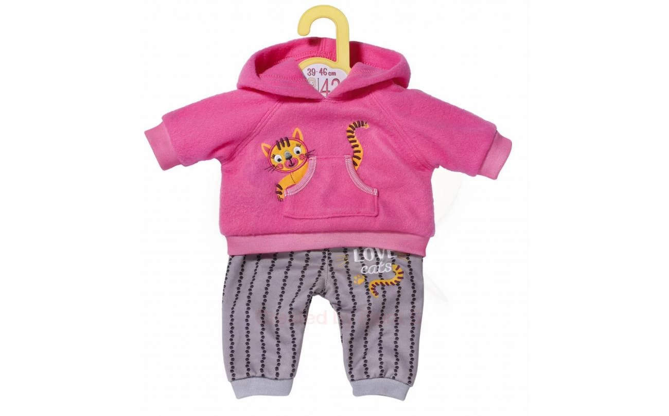 Zapf Creation Dolly Moda Joggingspak Roze Voor 39-46cm Poppen 1 Zapf Creation Dolly Moda Joggingspak Roze Voor 39-46cm Poppen