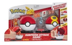 Pokemon Poke Ball Battle Game - Charmander Vs Riol