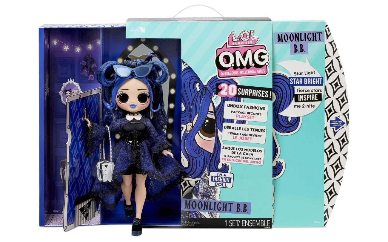 L.O.L. Surprise OMG Doll Moonlight B.B. Serie 4.5 1 L.O.L. Surprise OMG Doll Moonlight B.B. Serie 4.5