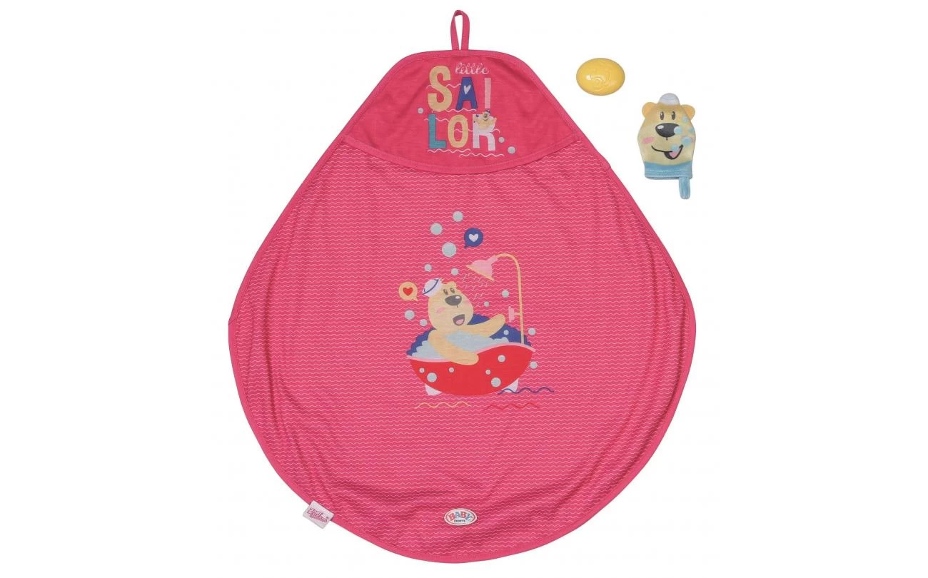 Zapf Creation BABY Born Badcapeset 43cm 1 Zapf Creation BABY Born Badcapeset 43cm