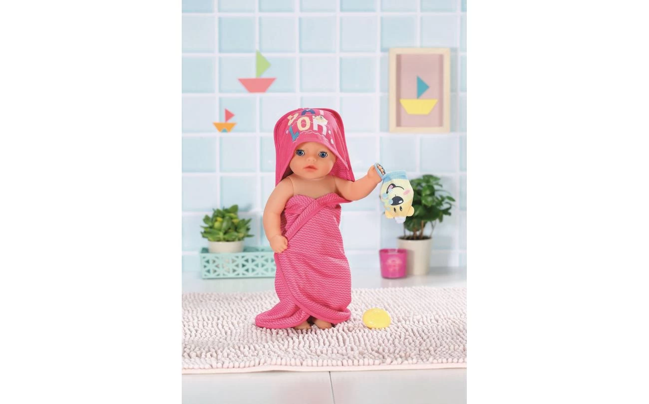Zapf Creation BABY Born Badcapeset 43cm 3 Zapf Creation BABY Born Badcapeset 43cm - Afbeelding 3