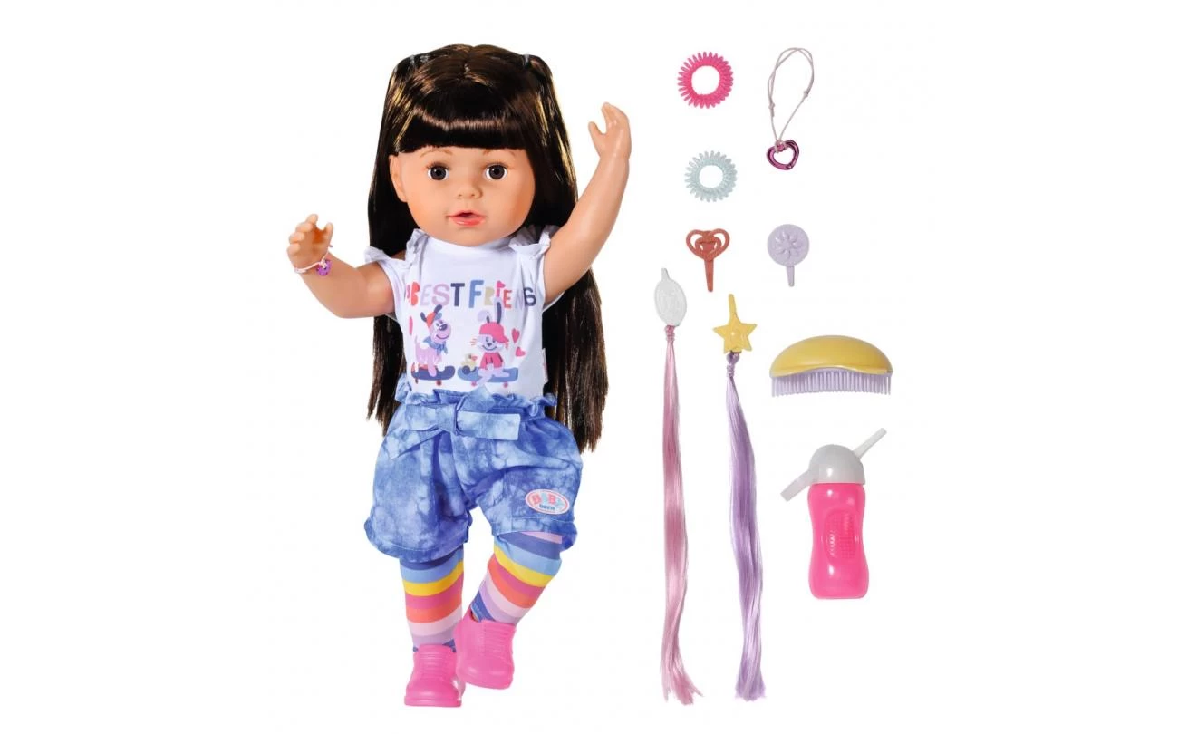 Zapf Creation BABY Born Zus Van BABY Born Brunette 43cm 1 Zapf Creation BABY Born Zus Van BABY Born Brunette 43cm