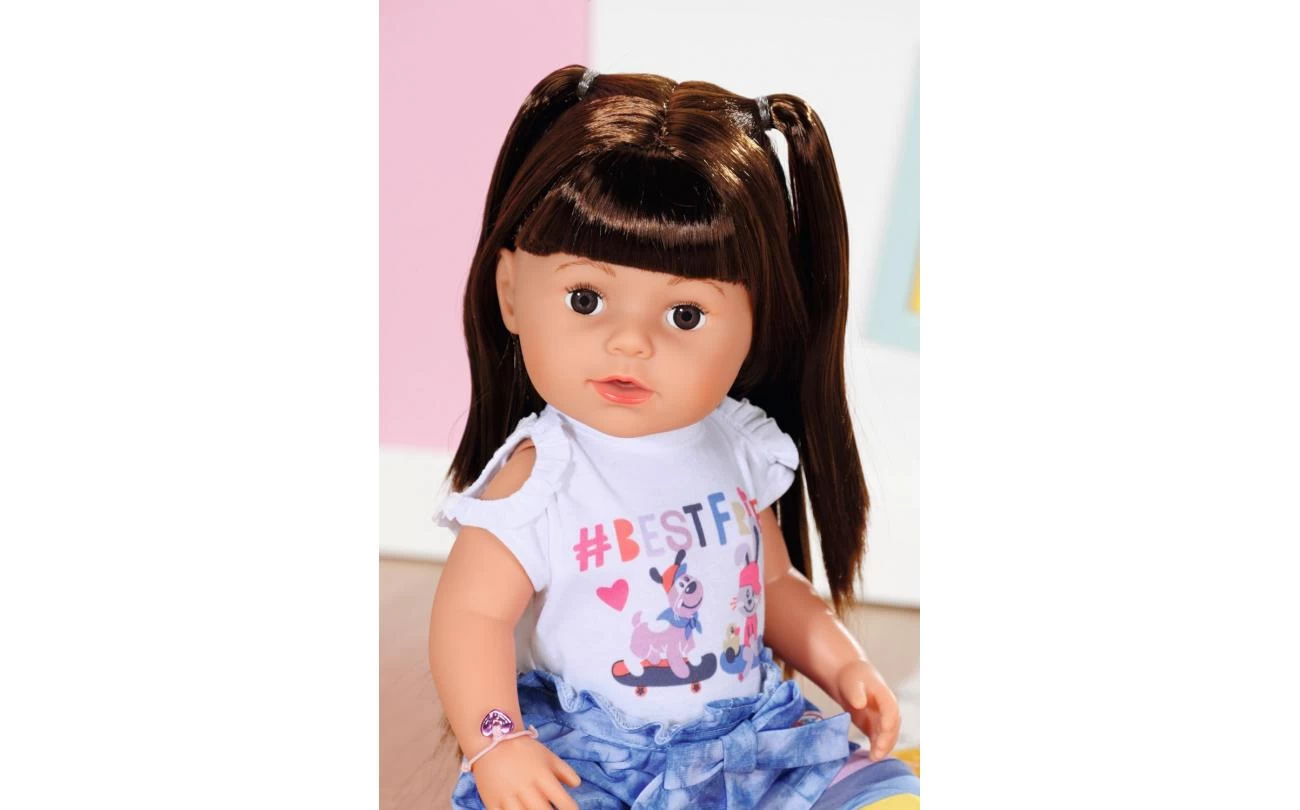 Zapf Creation BABY Born Zus Van BABY Born Brunette 43cm 7 Zapf Creation BABY Born Zus Van BABY Born Brunette 43cm - Afbeelding 7