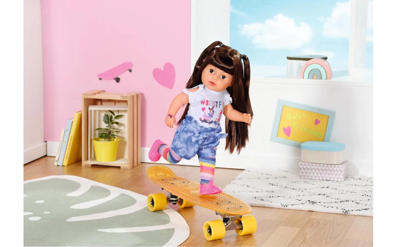 Zapf Creation BABY Born Zus Van BABY Born Brunette 43cm 14 Zapf Creation BABY Born Zus Van BABY Born Brunette 43cm - Afbeelding 14