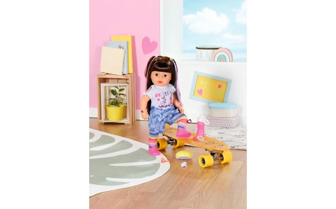 Zapf Creation BABY Born Zus Van BABY Born Brunette 43cm 15 Zapf Creation BABY Born Zus Van BABY Born Brunette 43cm - Afbeelding 15