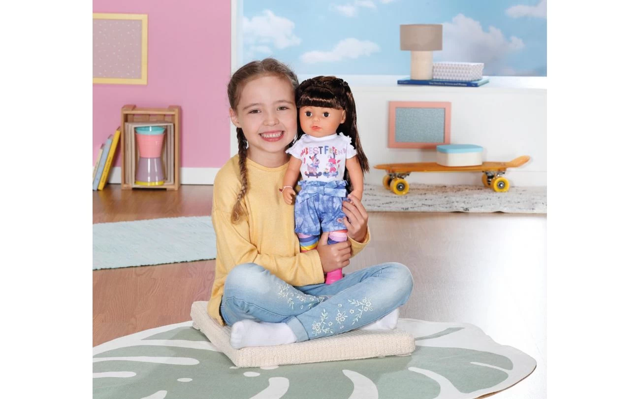 Zapf Creation BABY Born Zus Van BABY Born Brunette 43cm 17 Zapf Creation BABY Born Zus Van BABY Born Brunette 43cm - Afbeelding 17