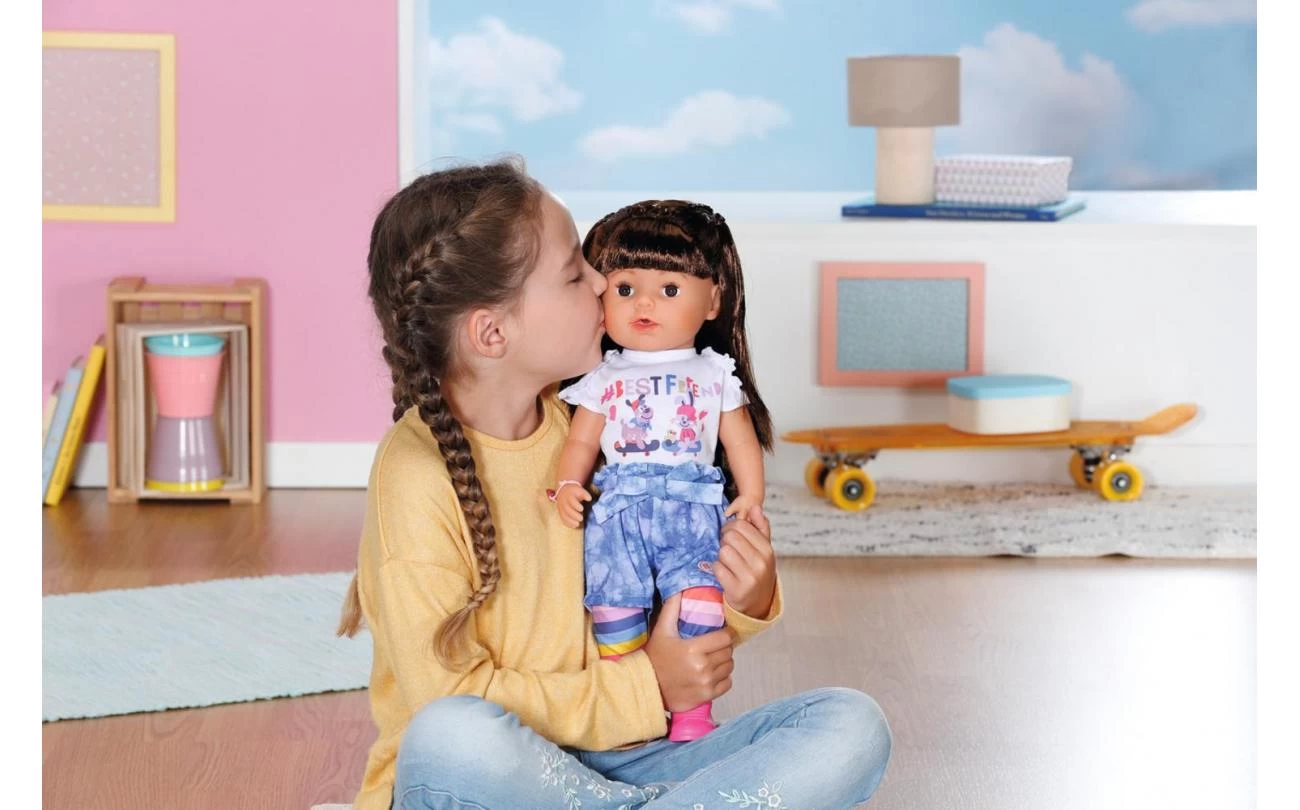 Zapf Creation BABY Born Zus Van BABY Born Brunette 43cm 18 Zapf Creation BABY Born Zus Van BABY Born Brunette 43cm - Afbeelding 18