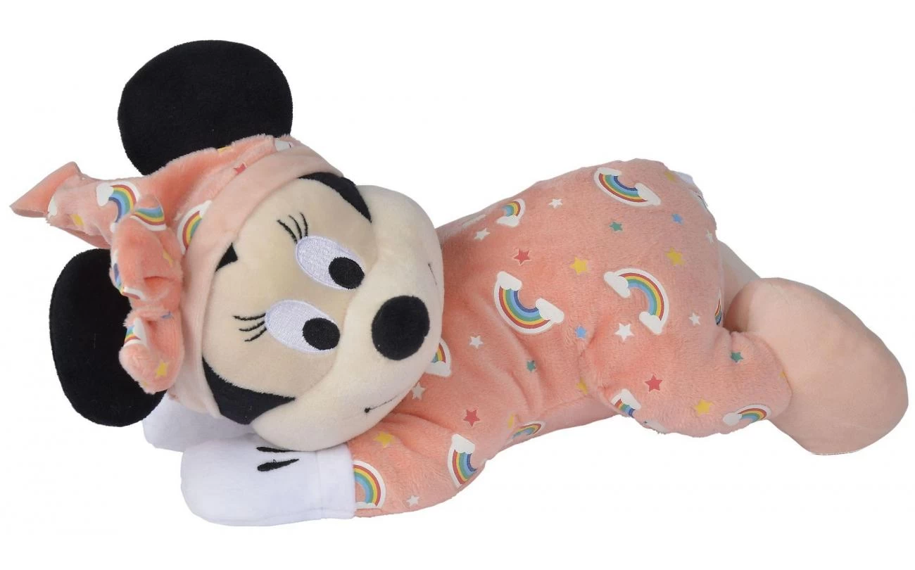 Disney Minnie Mouse Glow In The Dark Roze 30cm 2 Disney Minnie Mouse Glow In The Dark Roze 30cm - Afbeelding 2