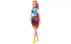 Barbie Leopard Regenbooghaar Pop -Stijlvolle Speelgoed Winkel 01618273 004.20bba810