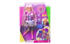 Barbie EXTRA - Blonde Pigtails Pop Met Diertje
