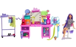 Barbie EXTRA - Vanity Speelset Met Pop -Stijlvolle Speelgoed Winkel 01618365 004.8aab3e88