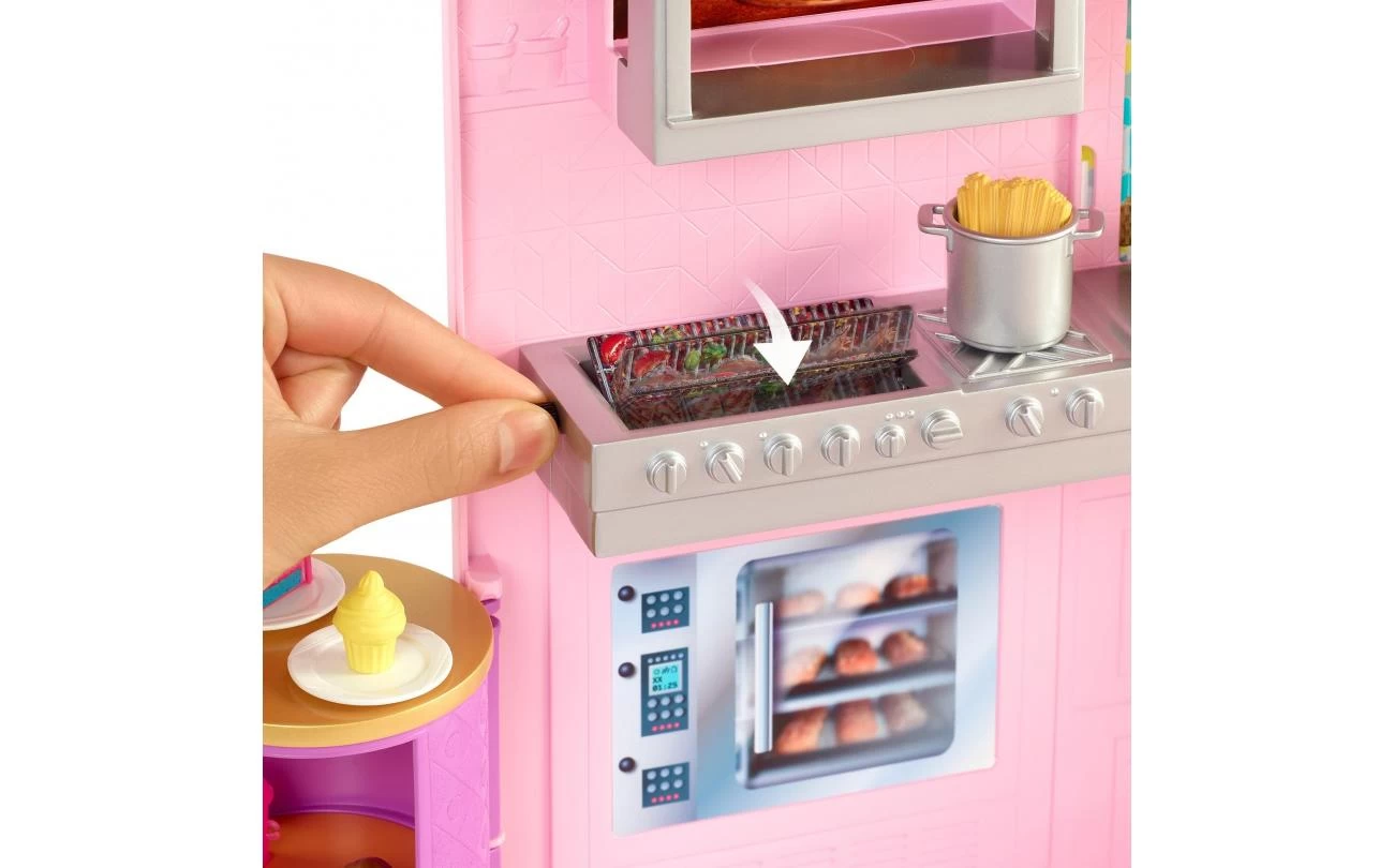 Barbie Kook & Grill Restaurant Met Pop 4 Barbie Kook & Grill Restaurant Met Pop - Afbeelding 4