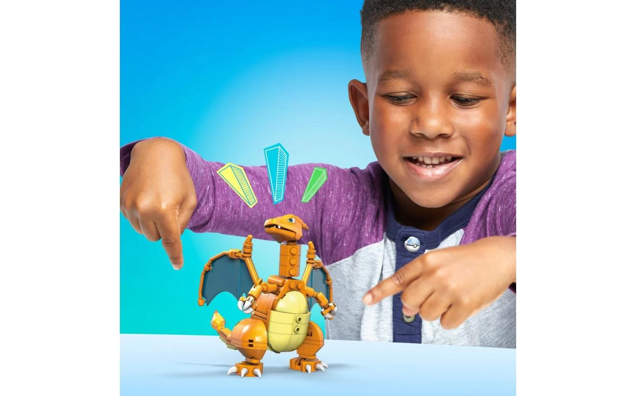 Fisher Price Mega Construx Pokemon Charizard 4 Fisher Price Mega Construx Pokemon Charizard - Afbeelding 4