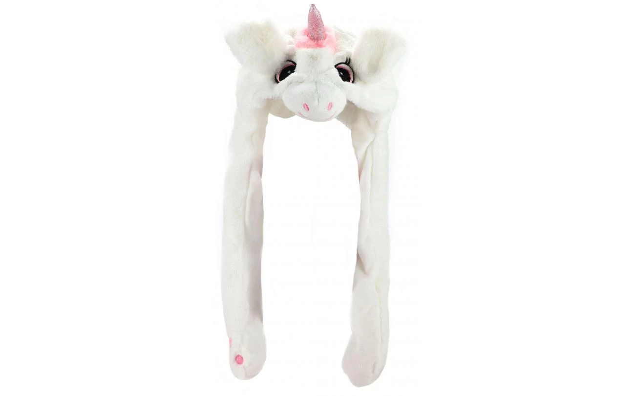 Fluffy Flapper Hat Dierenmuts Met Bewegende Oren 2 Fluffy Flapper Hat Dierenmuts Met Bewegende Oren - Afbeelding 2