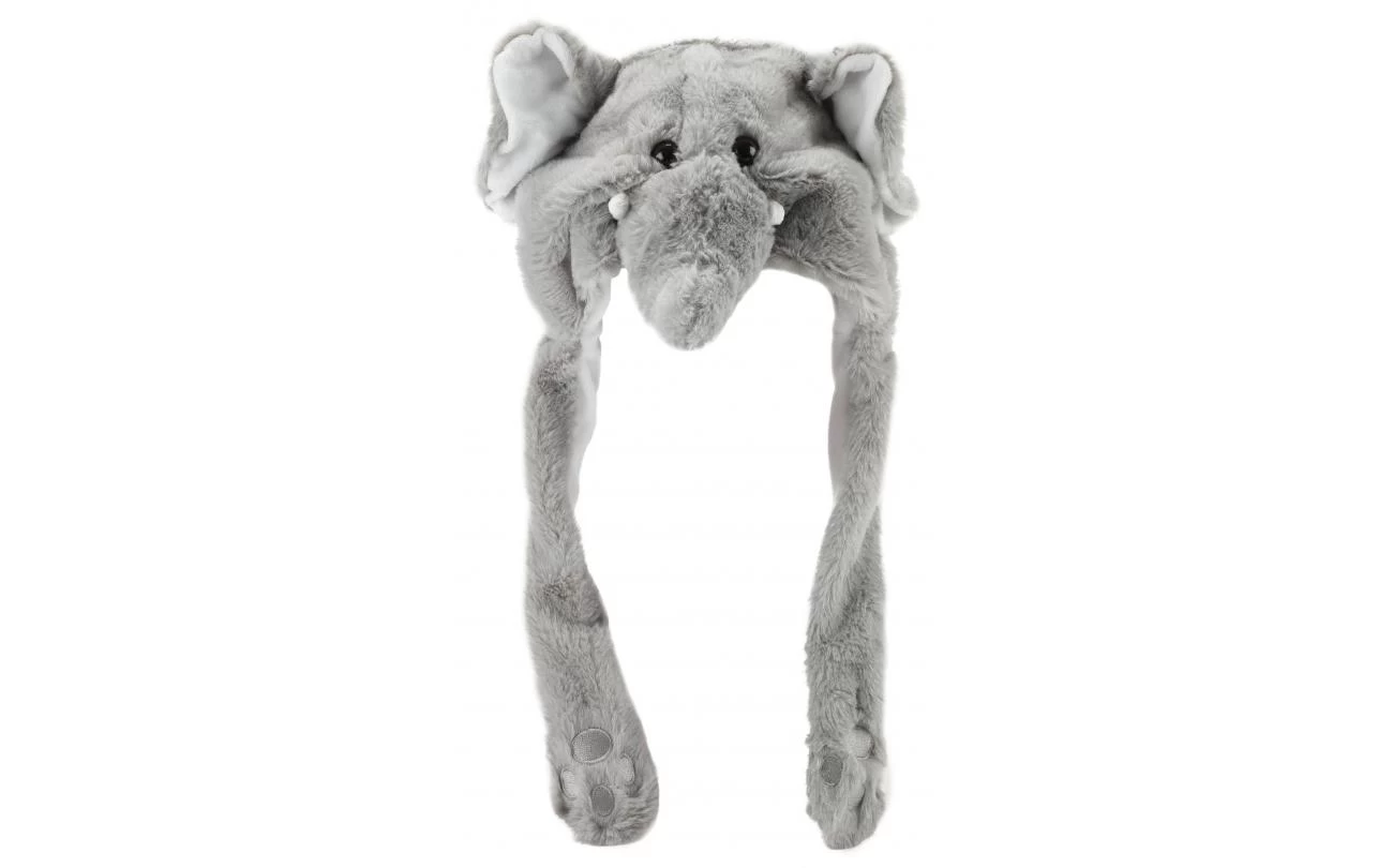 Fluffy Flapper Hat Dierenmuts Met Bewegende Oren 4 Fluffy Flapper Hat Dierenmuts Met Bewegende Oren - Afbeelding 4