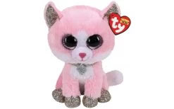 TY Fiona De Roze Kat 24cm