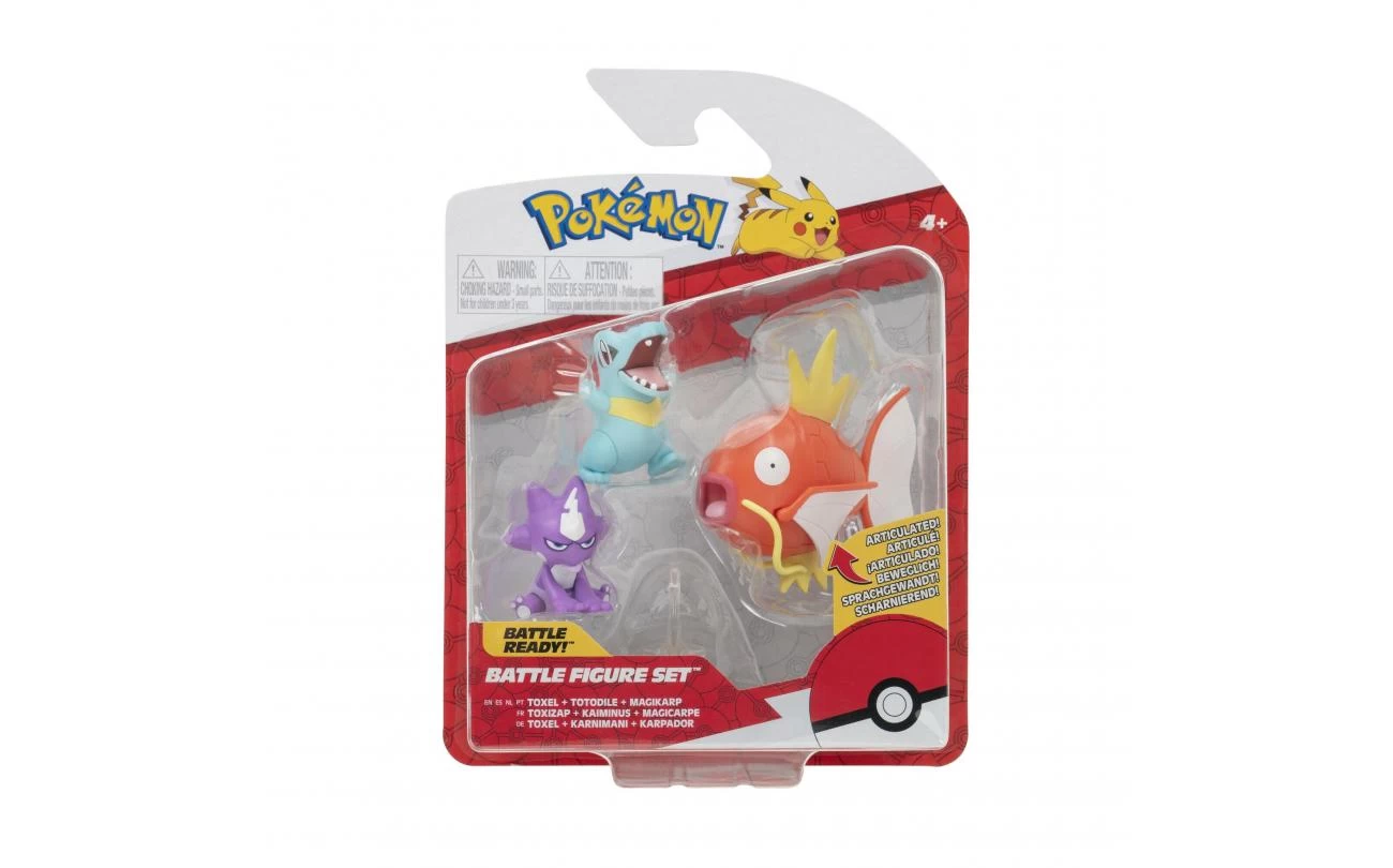 Pokemon Battle Figuren Set 3-pack Wave 11 4 Pokemon Battle Figuren Set 3-pack Wave 11 - Afbeelding 4