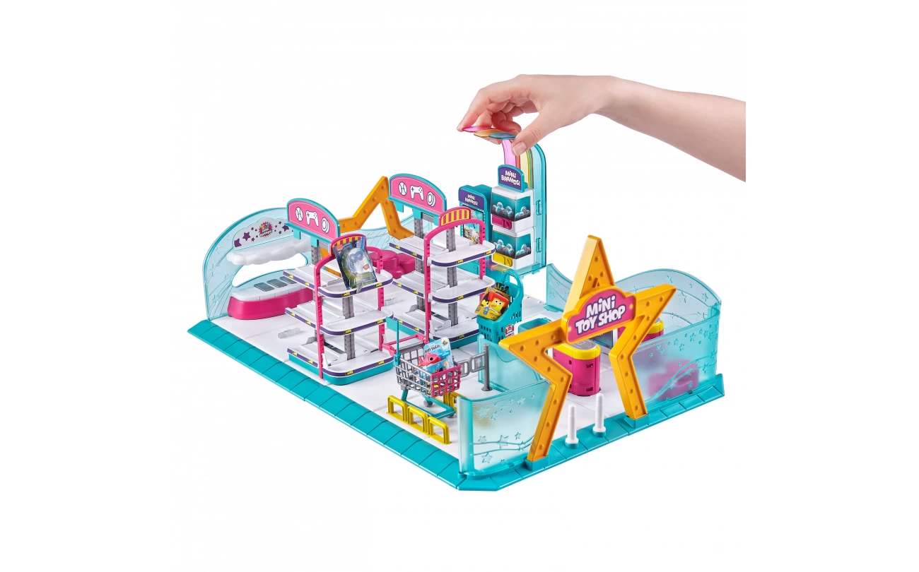 Toy Mini Brands Speelgoedwinkel Met 5 Mini's 3 Toy Mini Brands Speelgoedwinkel Met 5 Mini's - Afbeelding 3