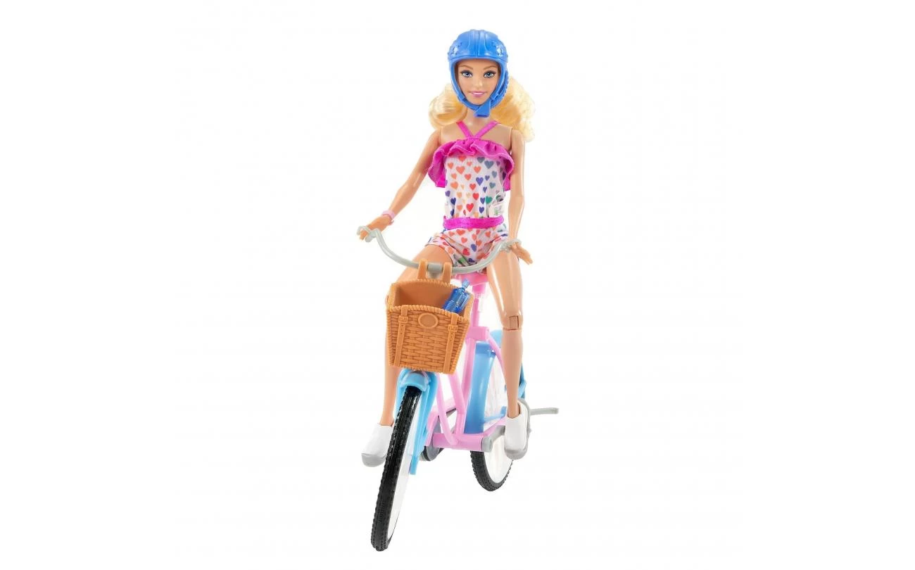 Barbie Met Fiets 5 Barbie Met Fiets - Afbeelding 5