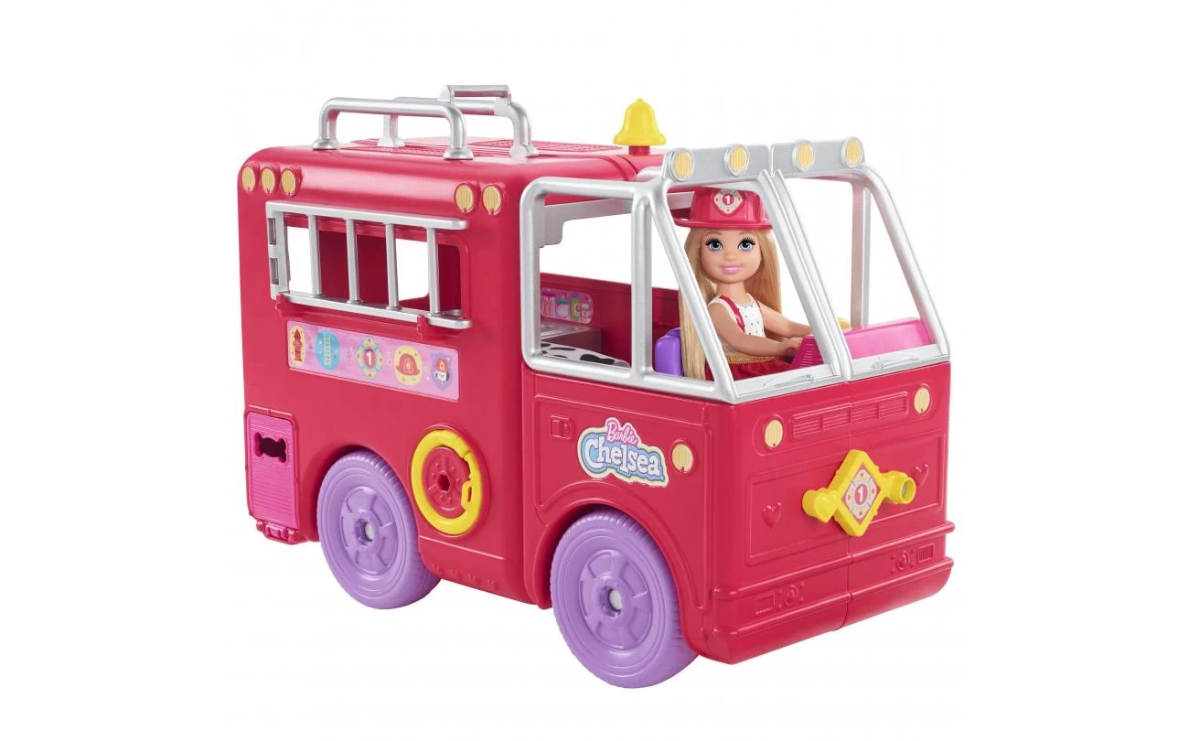 Barbie Chelsea En Haar Brandweerauto 3 Barbie Chelsea En Haar Brandweerauto - Afbeelding 3