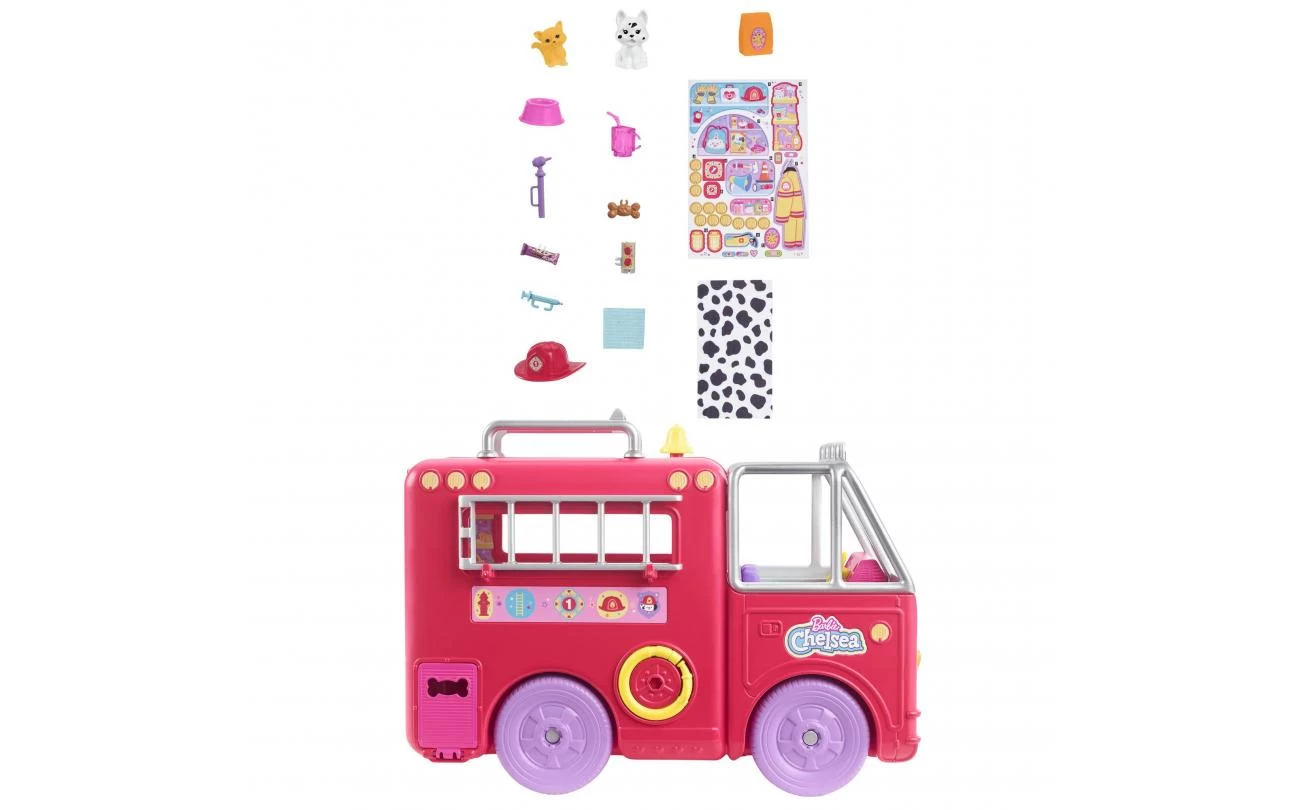 Barbie Chelsea En Haar Brandweerauto 9 Barbie Chelsea En Haar Brandweerauto - Afbeelding 9