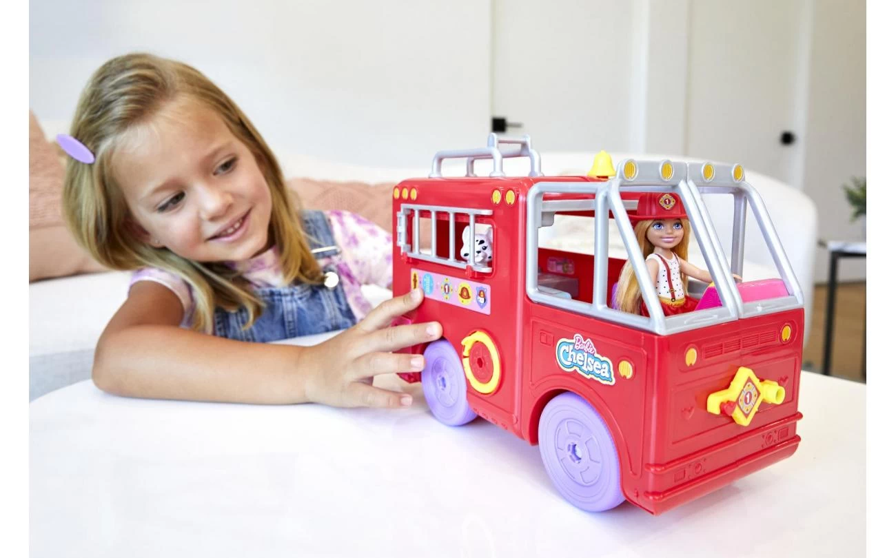 Barbie Chelsea En Haar Brandweerauto 13 Barbie Chelsea En Haar Brandweerauto - Afbeelding 13
