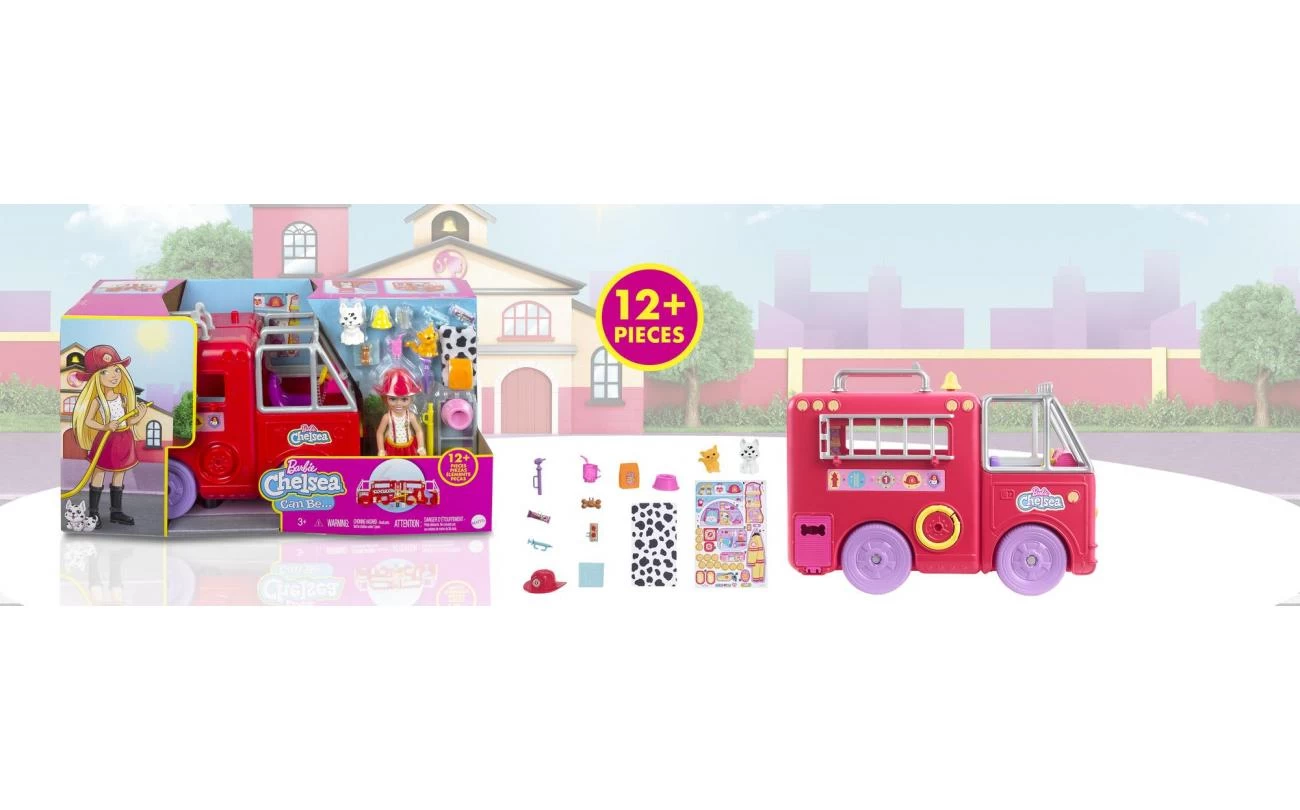 Barbie Chelsea En Haar Brandweerauto 16 Barbie Chelsea En Haar Brandweerauto - Afbeelding 16