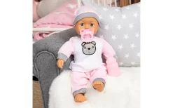Bayer Kiss Baby 36cm Brabbelt En Geeft Kusjes -Stijlvolle Speelgoed Winkel 01662986 004.f6a65321