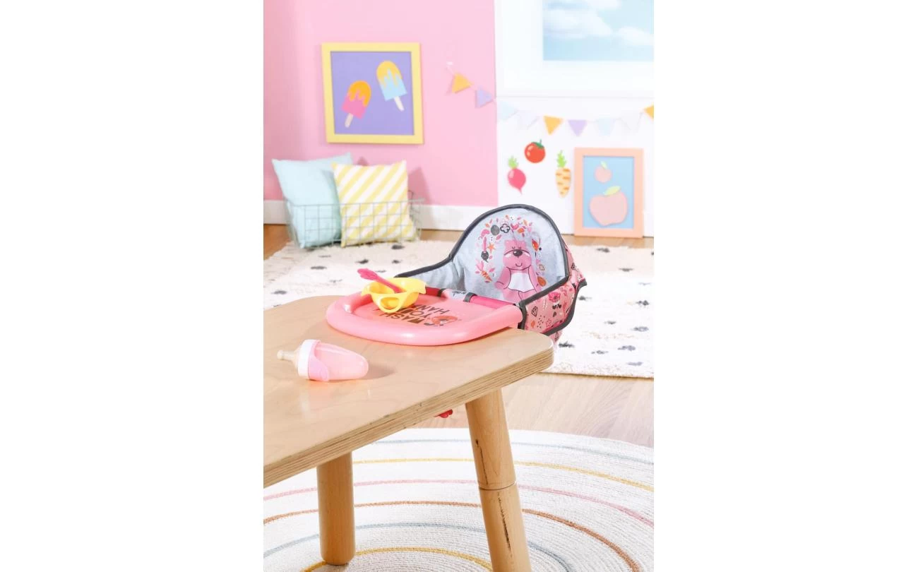 Zapf Creation Baby Born Tafeleetstoeltje 5 Zapf Creation Baby Born Tafeleetstoeltje - Afbeelding 5